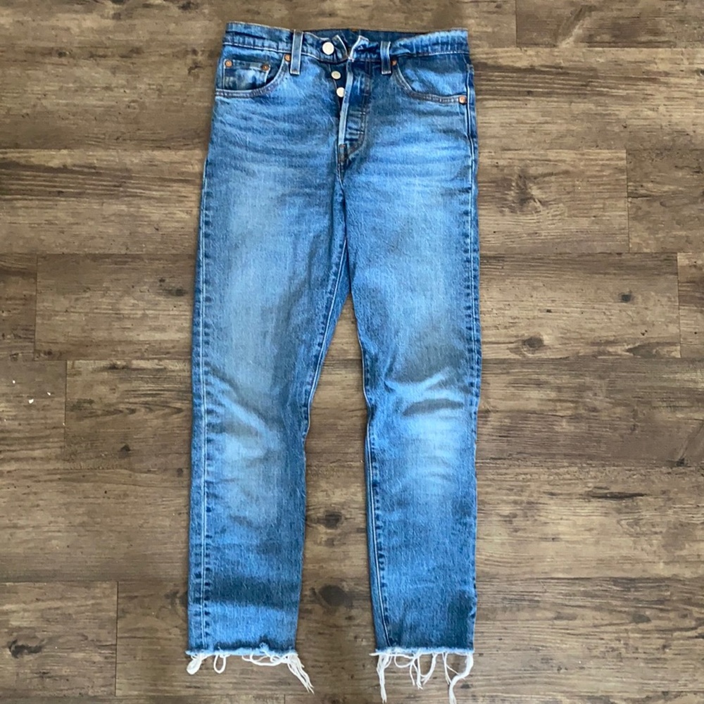 Levi 501 wedgie straight fit